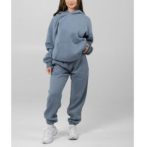 Sudaderas con Capucha de Felpa de Algodón de Diseño Informal y Peso Pesado de Alta Calidad, Sudaderas con Estampado Gráfico para Mujer de Talla Grande - Product Image 2