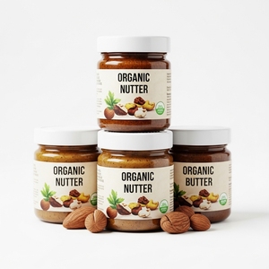 Beurre de noix naturel biologique, onctueux et crémeux, sain, à base d'amandes, d'arachides, de noix de cajou et de noisettes, idéal pour la pâtisserie et la cuisine - Product Image 6