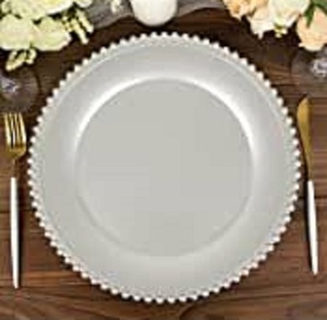 Plato de Presentación Grande de Metal, Plato de Acero Inoxidable para Cena, Plato de Presentación para Mesa de Boda, Uso en Hoteles y Restaurantes - Product Image 6