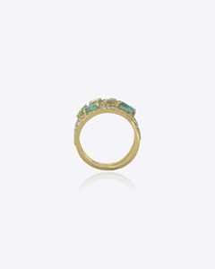 Premium Quality 9K Gold Diamond Polki <b>Ring</b> for Women <b>Indian</b> Ethnic Bridal Jewelry Luxury Wedding Party Wear Finger <b>Ring</b> - Product Image 5