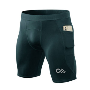 Streetwear Breathable Quick Dry <b>Compression</b> <b>Shorts</b> Oversized Workout Wear <b>Compression</b> <b>Shorts</b> For <b>Men</b> - Product Image 2