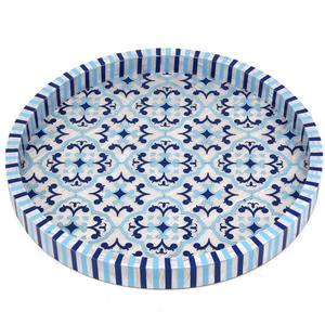 Nouveau luxe nacre incrusté Eid MOP plateau Bakhoor Madkhan Oud boîte perle incrusté Ramadan plateau de service arabe Table décor - Product Image 2