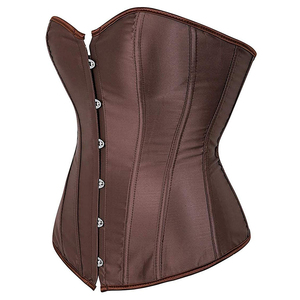 Entrenador de cintura Shaper Corset Algodón Doble Acero Hueso Cintura Entrepierna Corte Corsé Top Mujeres - Product Image 3