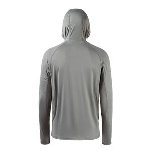 Ropa hecha a medida sudaderas con capucha de pesca para hombres transpirable manga larga pesca Jersey protección solar sudaderas con capucha de pesca para hombres - Product Image 2