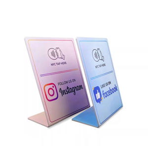 OEM ที่ตั้งรหัส RFID NFC QR สำหรับโรงแรมและการใช้งานทางธุรกิจพร้อมการชำระเงินและ Google รีวิวจากจีน - Product Image 1