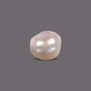 Perlas Barrocas Naturales de Agua Dulce, Color Blanco Rosado, 3 Quilates, Perla Basra, para Joyería de Moda - Product Image 1