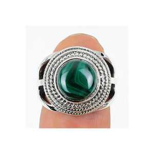 925 plata esterlina sólida amatista y piedra lunar piedras preciosas anillos finos joyería OEM piedra natal venta al por mayor regalos del Día de San Valentín - Product Image 3