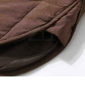 Low Price High Quality Women Puffer Jacket Custom Logo Printed <b>Stand</b> Collar in Stock for Women - Product Image 4