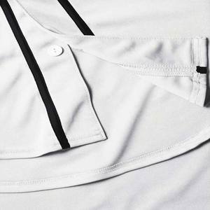 Camiseta de béisbol con estampado personalizado OEM para hombre, camisetas lisas blancas con sublimación, ropa deportiva de precio barato, camiseta de béisbol para adultos - Product Image 3