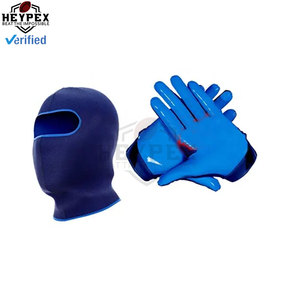 Ensemble complet d'uniformes de football américain à sublimation personnalisée pour adultes Haut de compression, gants et sac durable - Product Image 5