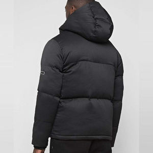 Chaqueta de Invierno Acolchada Personalizada para Hombre, Talla Grande, con Cierre de Cremallera, Diseño Transpirable, Relleno de Algodón, Alta Calidad, Venta al por Mayor - Product Image 5