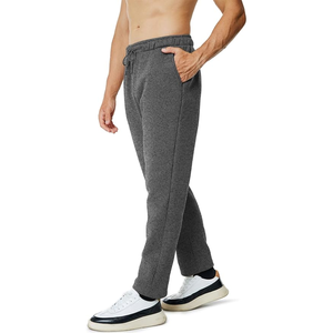 กางเกงวิ่งขายาวสำหรับผู้ชายกางเกงเอวยางยืดระบายอากาศ - Product Image 4