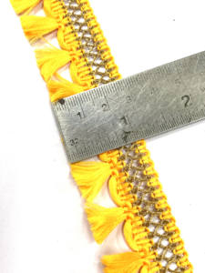 BLACK FANCY FRANGES TASSEL LACE TRIM BORDER POUR LES VÊTEMENTS OFFRES EN GROS - Product Image 3