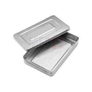 Plateau porte-instruments en acier inoxydable, certifié CE, de haute qualité, professionnel, médical, chirurgical, dentaire, de laboratoire - Product Image 3