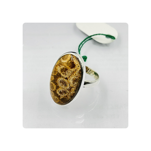 92.5แหวนเงินสเตอร์ลิงประดับเพชรโมอิสสีทองธรรมชาติขัดเงาทรงหลังเบี้ยได้รับการรับรอง - Product Image 3