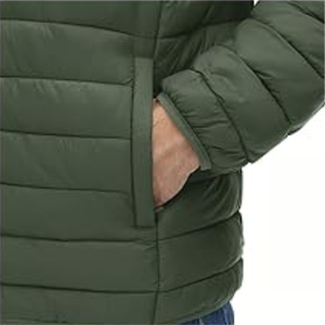 Nouvelles vestes matelassées pour hommes, modèle 2026, qualité professionnelle, design tendance, col montant en toile, logo frontal, matelassage épais - Product Image 4