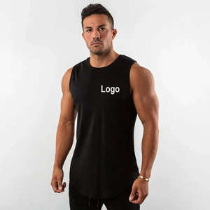 Camiseta de tirantes ajustada para gimnasio - Product Image 1