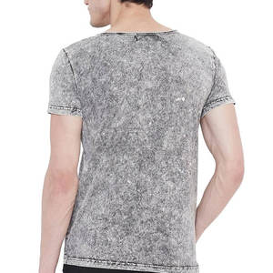 Camisetas de Hombre con Lavado Ácido de Alta Calidad Hechas en Pakistán, Camisetas de Hombre con Lavado Ácido a Precio Económico al por Mayor - Product Image 4