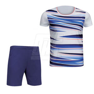 ชุดเสื้อและกางเกงขาสั้นเทนนิสชาย แห้งเร็ว สำหรับการฝึกซ้อมระดับมืออาชีพและการแข่งขัน - Product Image 2