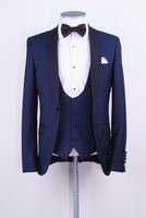 Trajes de Negocios de Tres Piezas para Hombre, Corte Entallado, Nuevo Modelo, Chaqueta Cruzada de Un Solo Botón para Bodas, Pantalones Cortos de Moda