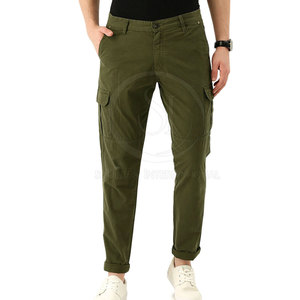 Ropa para Hombre, Pantalones Cargo Casuales Transpirables, 100% Algodón, Ligeros, Suministro Directo de Fábrica, Venta al Por Mayor - Product Image 1