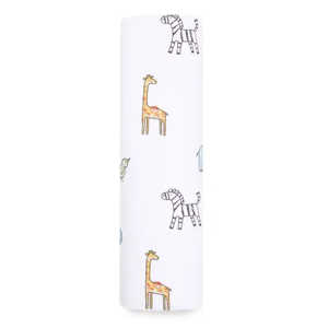 ผ้าห่มผ้าไมโครไฟเบอร์สำหรับเด็กผ้ามัสลินแบบถักสีขาวสวมใส่สบาย - Product Image 1