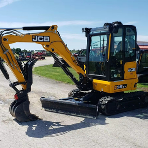 Excavatrice JCB 35Z-1 d'occasion bon marché 2 tonnes 3 tonnes à vendre Excavatrice JCB d'occasion Europe Asie Amériques - Product Image 6