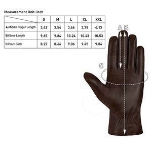 Guantes de Conducción de Cuero PU con Logotipo Personalizado Profesional, Alta Calidad, para Uso en las Cuatro Estaciones, para Viajes Casuales, Deportes, Estilo Sencillo - Product Image 6