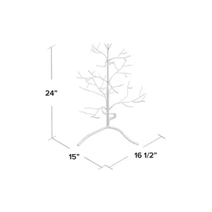 Décoration de lampe de table de nuit en métal pour arbre de Noël - Product Image 6