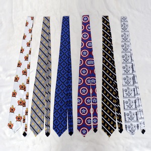 Maçonnique Maître Mason Sublimé Haute Qualité Cravate En Soie Maçonnique Regalia Sur Mesure Sublimation Satin MM Maçons Cravates - Product Image 4