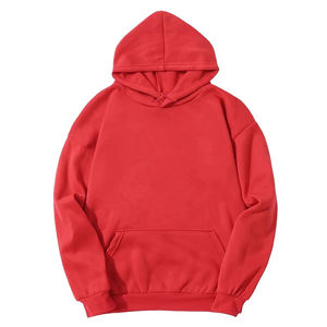 Sudadera con capucha de lana de algodón 100% personalizada 330GSM Sudadera con capucha de tecnología gruesa con bordado para invierno - Product Image 4