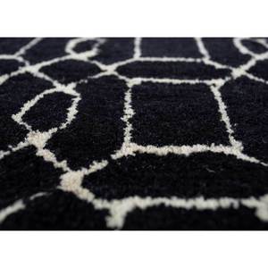 Contour Grey & Black Wool Hand Tufted Rugs Geometric Pattern Living Room <b>Carpet</b> <b>Fluffy</b> Hallway Rectangle for Teens-Tra-13047 - Product Image 3