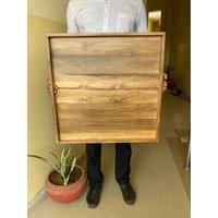 Grand plateau d'affichage Hôtels Restaurants Petit-déjeuner Déjeuner Vaisselle Plateaux de service Plateau multifonction personnalisé en bois durable
