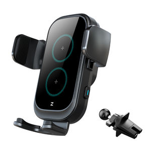 Автомобильное Беспроводное зарядное устройство 15 Вт CF70 + зажим для выхода воздуха - Product Image 1