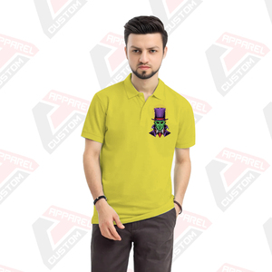 Premium Men's <b>for</b> Polo <b>Shirt</b> Comfortable Stylish Eco-Friendly Features <b>for</b> Summer-Denim Batik <b>Corduroy</b> Fabrics Appliques - Product Image 2