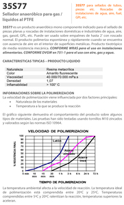 Adesivo sigillante resistente a gas e liquidi 35S77 75 ml. (Faren 1SO075) - Product Image 3