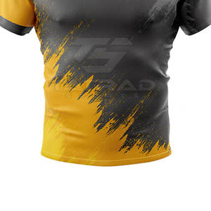 Uniformes de Rugby Rojos Personalizados a Precio de Fábrica, MOQ Bajo, Precio Económico, Profesionales, Transpirables, Ecológicos y de Secado Rápido en Venta - Product Image 4