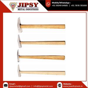 Tête en laiton et plastique marteau léger pour bijoutiers pour la fabrication de bijoux et d'outils de fabrication de montres en Inde - Product Image 5