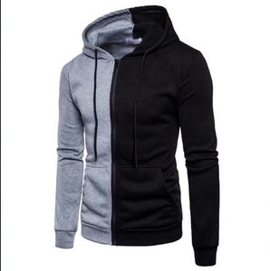 เสื้อฮู้ดซิปผ้าฝ้ายแท้ 100% แบบสั่งทำพิเศษสำหรับผู้ชาย แฟชั่นสตรีทแวร์ พิมพ์ลายตามสั่ง เสื้อฮู้ดซิปผู้ชาย - Product Image 6