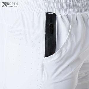 Pantalones Cortos Deportivos de Cintura Alta para Hombre, Nuevos, a la Moda, Cómodos, Holgados, de Algodón y Felpa, Estampados, Elegantes, con Diseño Sólido en la Parte Delantera, Venta al por Mayor - Product Image 6