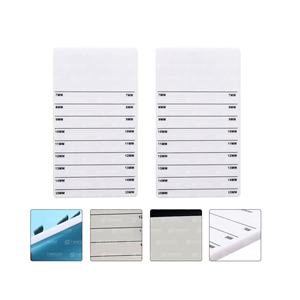 Servicio OEM, placa de azulejo de pestañas colorida personalizada, organizador de soporte de pestañas, almacenamiento para accesorios de extensión de pestañas - Product Image 6