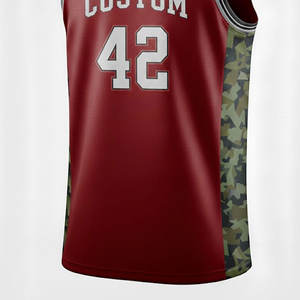 Maillot de basket-ball personnalisé pour hommes, impression personnalisée du nom et du numéro du joueur, vêtements de sport performants à séchage rapide - Product Image 3