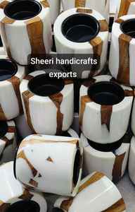 Brûleur de Bakhoor artisanal Sheeri de qualité supérieure, parfum d'ambiance religieux pour la maison, acrylique aromatique, région du Moyen-Orient, 100% parfum d'Oud naturel - Product Image 2