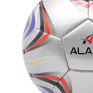 Alaay Nouveau design Ballon de football en cuir PVC épais Taille 5 pour l'entraînement en club - Product Image 5