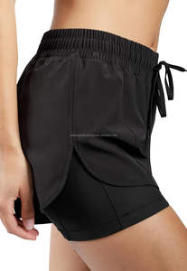 Pantalones cortos de gimnasio XXS ajustados de cintura media para mujer, mono fluido sin costuras para Yoga, correr, sólido, Sexy, con cordón elástico en cuatro direcciones, respetuoso con el medio ambiente - Product Image 5