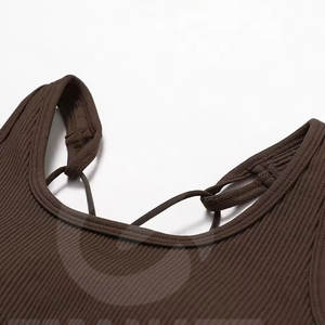 Mid Waist Quick Dry Plus Size Solid Yoga Shorts Sets Spandex/Polyester Light Weight Women Cross Legging <b>Bra</b> - Product Image 3