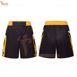 Pantalones cortos de boxeo de moda al por mayor pantalones cortos de lucha ropa de entrenamiento pantalones cortos de boxeo - Product Image 1