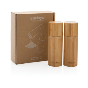 Ukiyo Set macinacaffè di bambù sale e pepe - Product Image 5