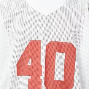 เสื้อยืดผ้าตาข่ายโอเวอร์ไซส์ของผู้ชายเสื้อยืดแขนสั้นน้ำหนักเบาพิมพ์ลายตาข่ายขนาดใหญ่ออกแบบโลโก้ได้ตามต้องการ - Product Image 3