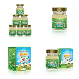 Hight Quality Saconest 대 한 Kid's Plus 새 둥지 음료 18% Nest, (Jar 70ml)- Natural 맛 인스턴트 새 둥지 100% 유기